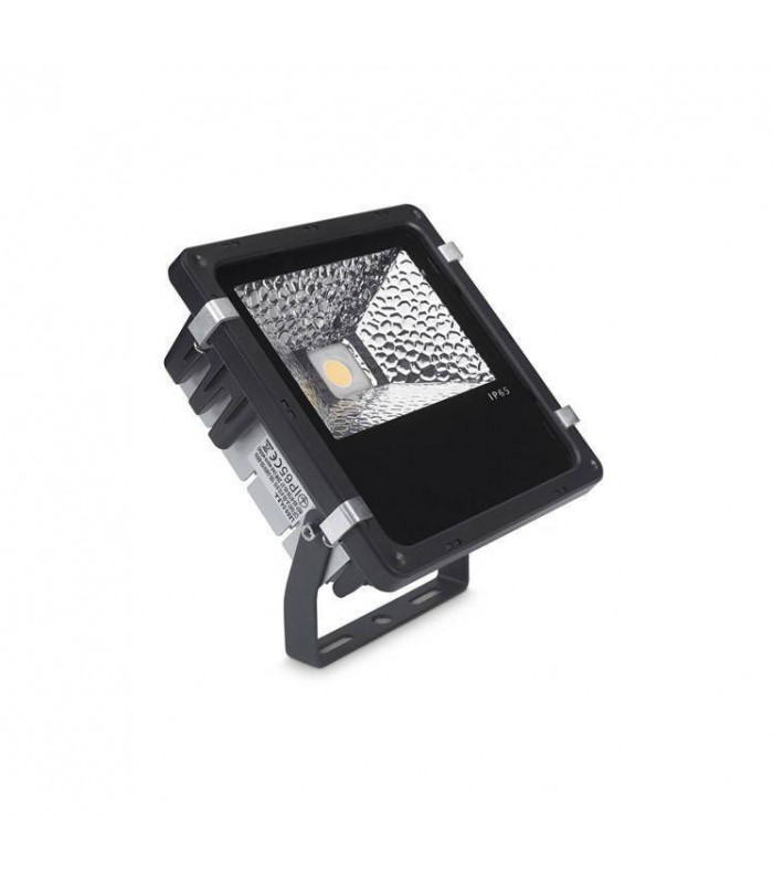 LED 1 Light Small Outdoor Spotlight Black IP65