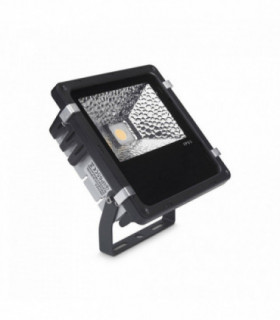 LED 1 Light Large Outdoor Spotlight Black IP65