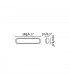 LED Outdoor Wall Light White IP65
