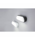 LED Outdoor Wall Light White, Dark Grey IP65