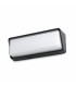 LED Outdoor Wall Light White, Dark Grey IP65