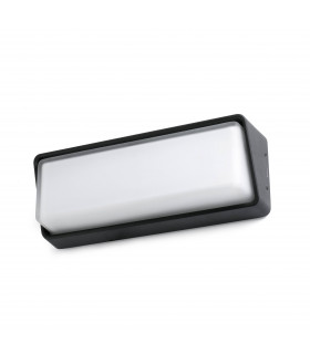 LED Outdoor Wall Light White, Dark Grey IP65