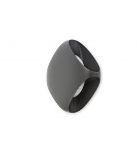 LED Outdoor Wall Light White, Dark Grey IP65