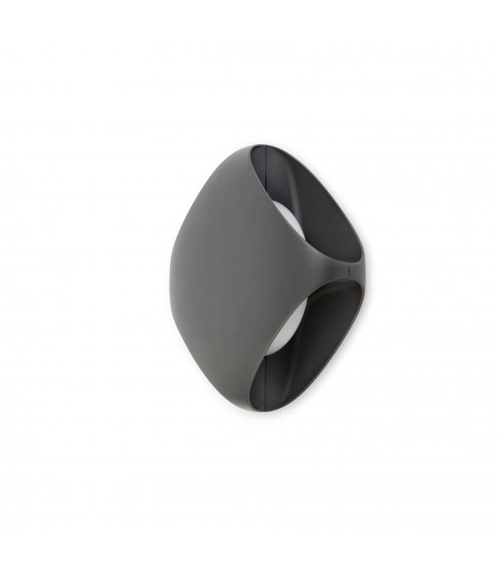 LED Outdoor Wall Light White, Dark Grey IP65