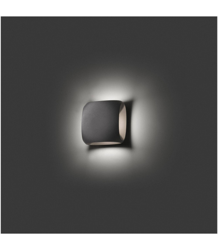 LED Outdoor Wall Light White, Dark Grey IP65