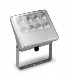LED 8 Light Outdoor Spotlight Grey IP64