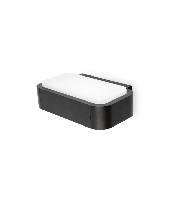 LED Outdoor Wall Light White, Dark Grey IP65