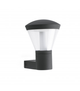 LED Outdoor Wall Light Dark Grey IP44