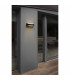 1 Light Outdoor Wall Light White, Dark Grey IP54, E27