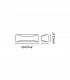 1 Light Outdoor Wall Light White, Dark Grey IP54, E27