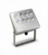 LED 8 Light Outdoor Spotlight Grey IP64