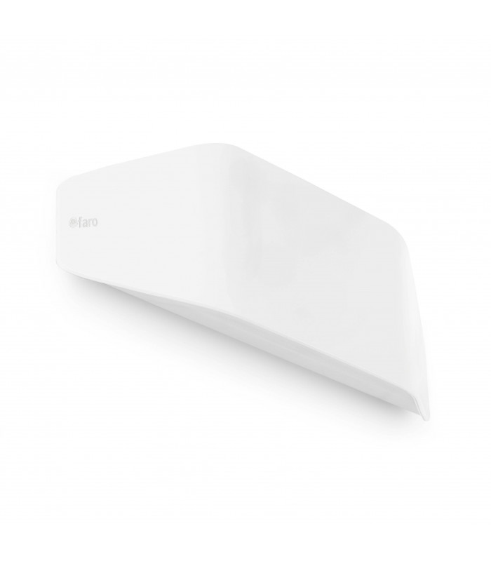 1 Light Outdoor Wall Light White IP44, E27