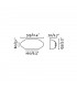 1 Light Outdoor Wall Light White IP44, E27