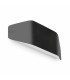 1 Light Outdoor Wall Light Dark Grey IP44, E27