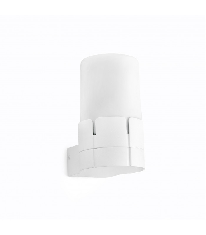 LED Outdoor Wall Light White IP44, E27