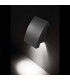 1 Light Outdoor Wall Light Dark Grey IP44, GU10