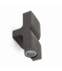2 Light Outdoor Up Down Wall Light Dark Grey IP44, GU10