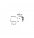 1 Light Outdoor Wall Light Dark Grey IP44, GU10