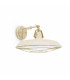 LED Indoor / Outdoor Dome Wall Light Cream IP44