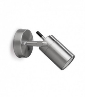 1 Light Outdoor Spotlight Stainless Steel Aisi 202, 304 IP54, GU10