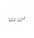 LED Outdoor Wall Light White IP54