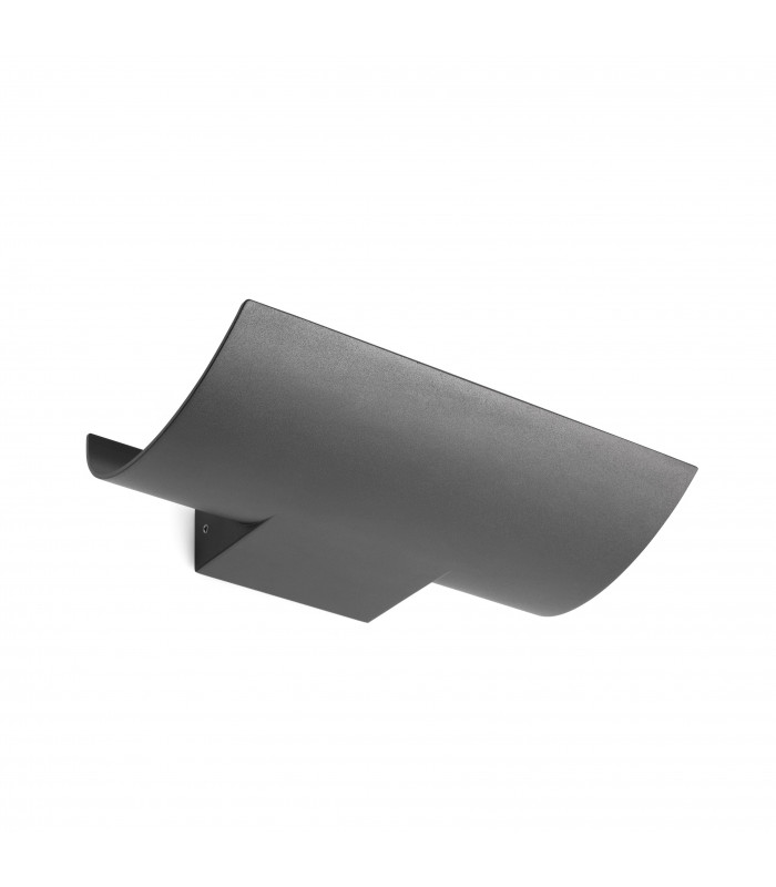 LED Outdoor Wall Light Dark Grey IP54