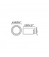 LED Outdoor Wall Light Dark Grey IP54