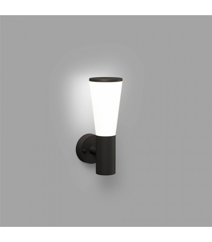 LED Outdoor Wall Light Dark Grey IP54