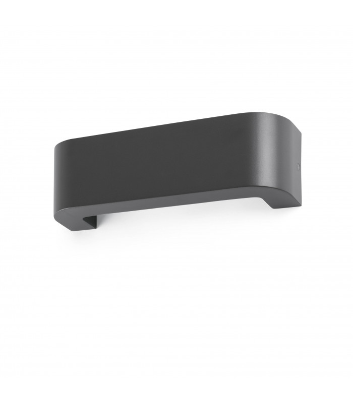 LED Outdoor Wall Light Dark Grey IP44