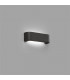 LED Outdoor Wall Light Dark Grey IP44