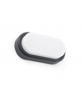 LED Outdoor Wall Light White, Dark Grey IP65