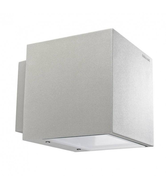 1 Light Outdoor Wall Light Grey IP65