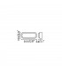 LED Outdoor Wall Light White IP65