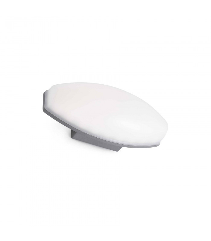 LED Outdoor Wall Light White, Dark Grey IP54