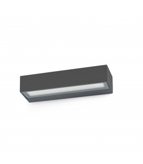 LED Outdoor Wall Light Dark Grey IP65