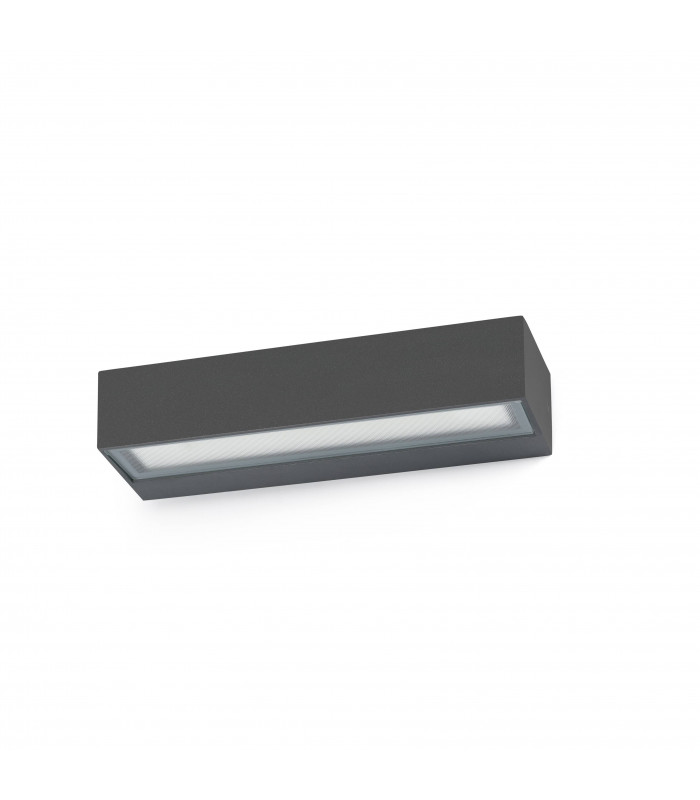 LED Outdoor Wall Light Dark Grey IP65