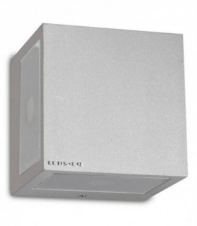 LED 4 Light Outdoor Wall Light Grey IP65