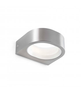 LED Outdoor Wall Light Matt Nickel IP44