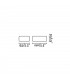 LED Outdoor Wall Light Matt Nickel IP44