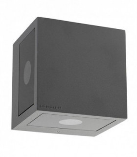 LED 4 Light Outdoor Wall Light Urban grey IP65