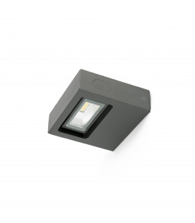 LED Outdoor Wall Light Dark Grey IP54