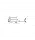 LED Outdoor Wall Light Dark Grey IP54