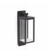 LED Outdoor Wall Lantern Dark Grey IP54