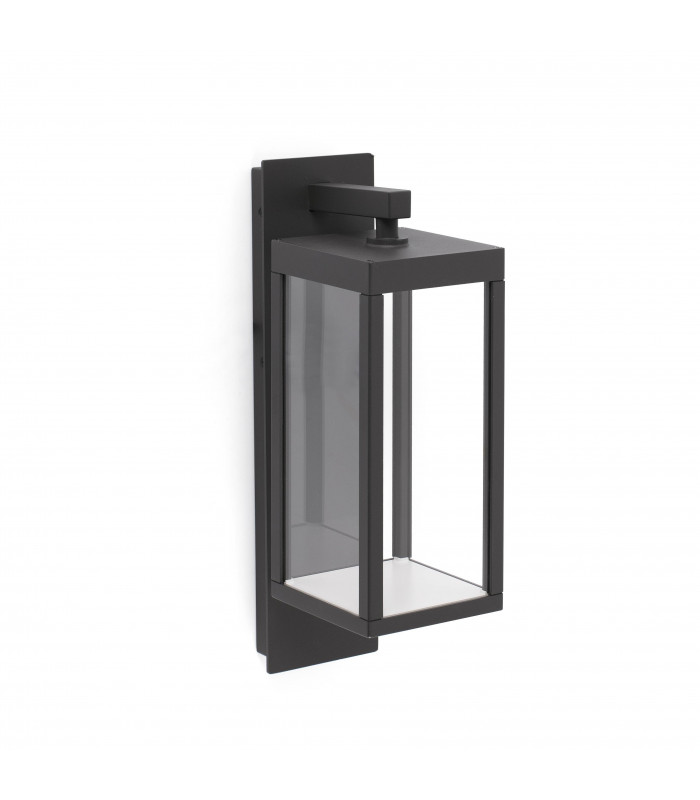 LED Outdoor Wall Lantern Dark Grey IP54