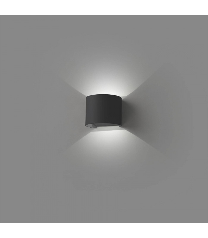 LED Outdoor Wall Light Dark Grey IP54