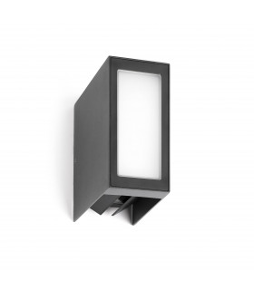 LED Outdoor Wall Light White, Dark Grey IP54