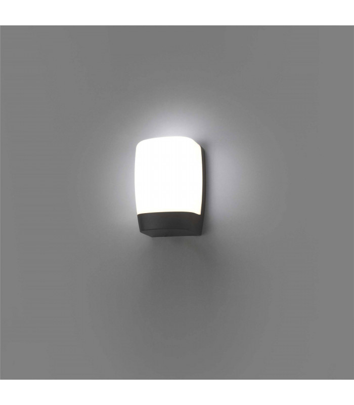 LED Outdoor Wall Light White, Dark Grey IP54
