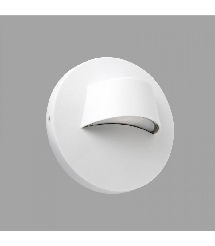 LED Outdoor Wall Light White IP44