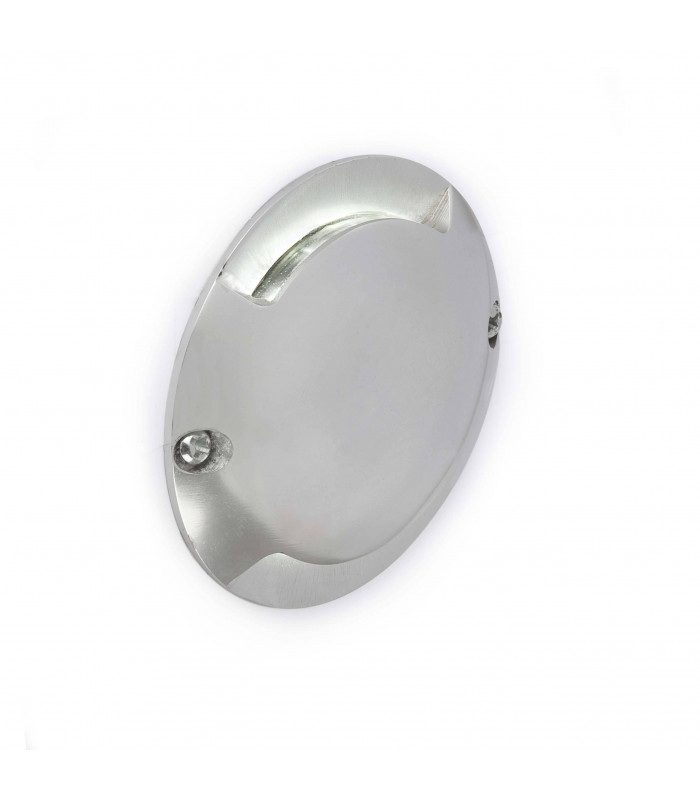 LED Two-Way Outdoor Wall / Floor Light Nickel IP67