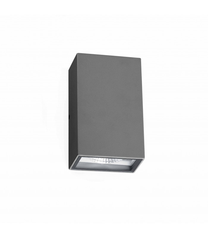LED Outdoor Wall Light Dark Grey IP54